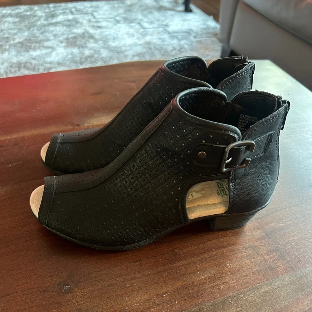 New • PLANET by Earth Peep Toe Heels ~ size 7 - Picture 6 of 11